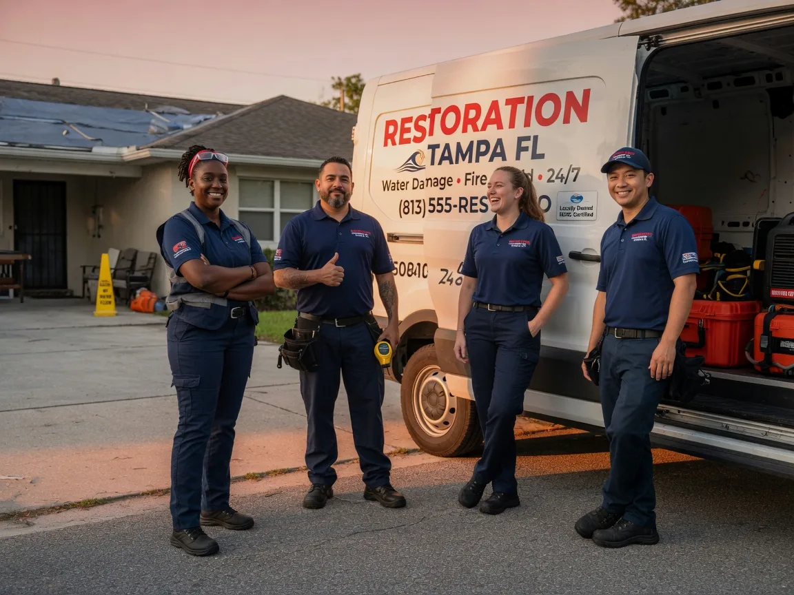 Water Damage Restoration company in Iberia, OH